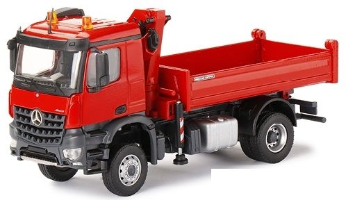 CON78165/03 - MERCEDES BENZ Arocs 4x2 benne avec grue - 1