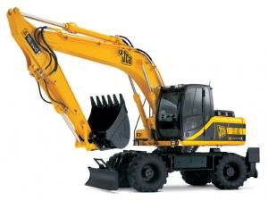 ARCHIVE024 - Pelle sur Pneus JCB JS200W - 1