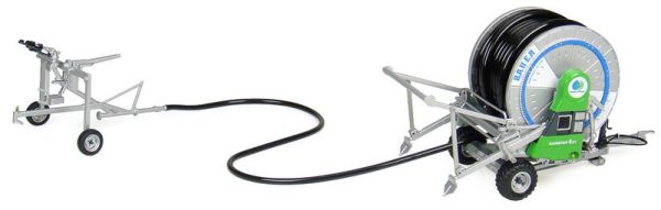 Enrouleur Bauer Rainstar E21 – Modélisme Agricole 1/32 Par Universal Hobbies – Reproduction Réaliste