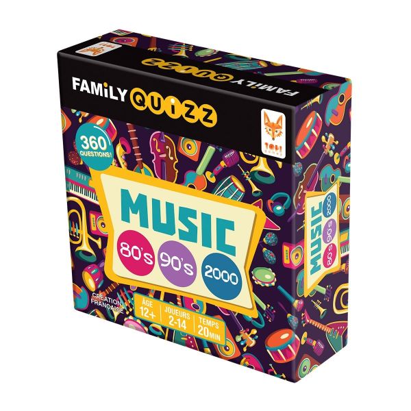 TOPI799002 - Family Quizz Music année 80, 90 et 2000 - 1