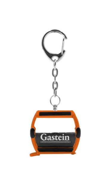JC80119 - Porte-clés télécabine OMEGA orange - GASTEIN - 1