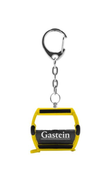 JC80120 - Porte-clés télécabine OMEGA jaune - GASTEIN - 1