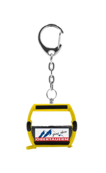 JC80135 - Porte-clés télécabine OMEGA jaune - OBERTAUERN - 1