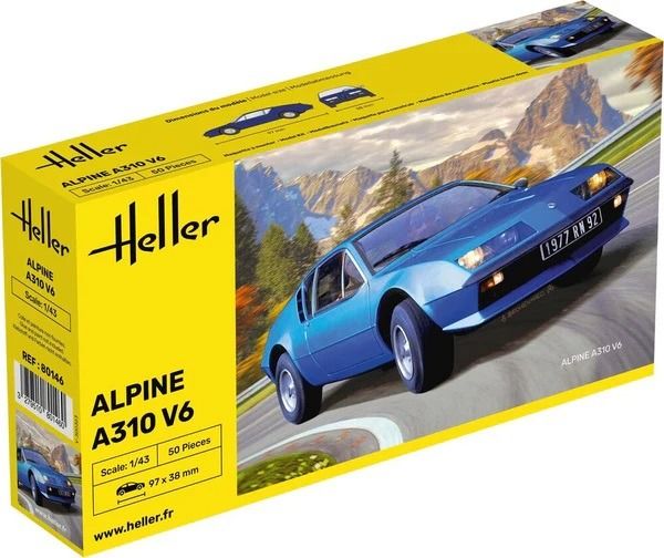 HEL80146 - ALPINE A310 à assembler et à peindre - 1