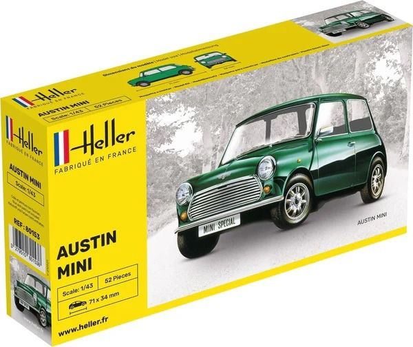 HEL80153 - MINI Cooper à assembler et à peindre - 1