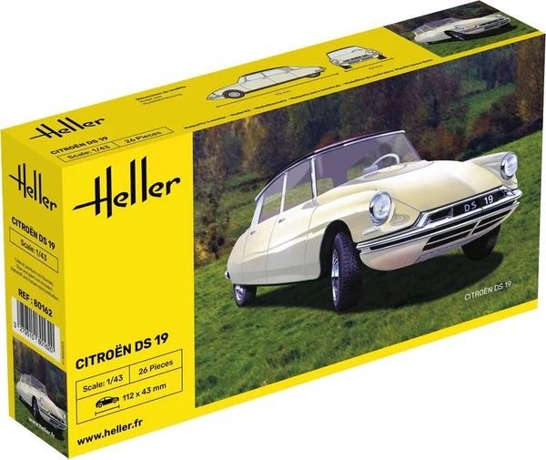 HEL80162 - CITROEN DS 19 à assembler et à peindre - 1