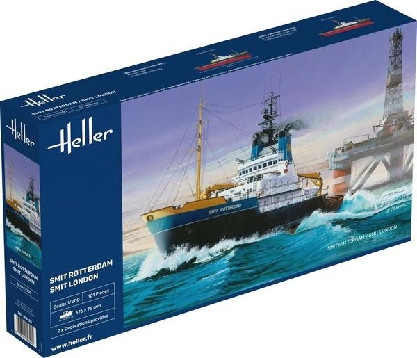 HEL80620 - Bateau Smit Rotterdam / Smit London à assembler et à peindre - 1