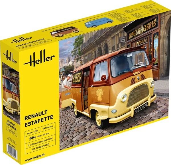 HEL80743 - RENAULT Estafette à assembler et à peindre - 1