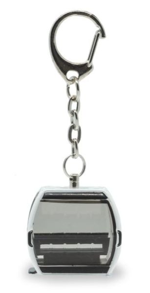 JC80754 - Porte-clés télécabine OMEGA V blanc - 1