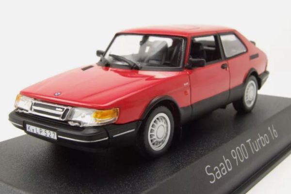NOREV810035 - SAAB 900 Turbo 1992 Rouge - 1