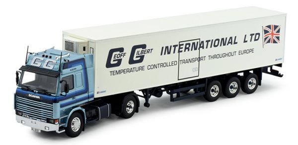 TEK81195 - SCANIA R113 4x2 avec remorque frigo 3 Essieux GILBERT GEOFF - 1