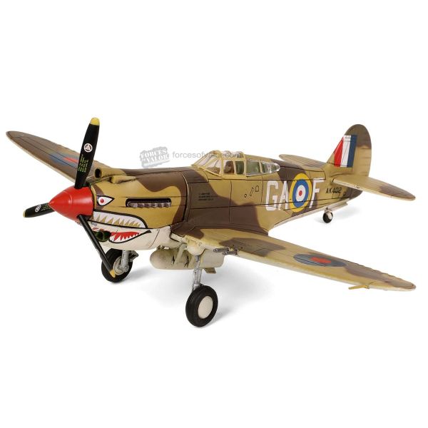 FOV812060A - CURTISS P-40B Tomahawk MK IIB Anglais - 112e Escadron Royal Air Force - AK402 GA-F – Afrique du Nord – Octobre 1941 - 1