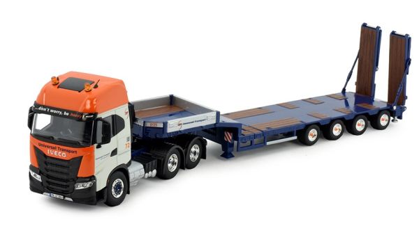 TEK81237 - IVECO S-Way 6x4 avec plateau surbaissé 4 Essieux UNIVERSAL TRANSPORT - 1