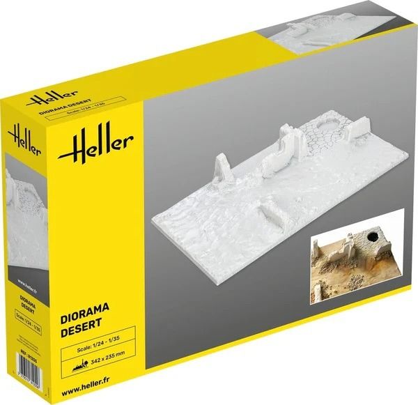 HEL81255 - Socle Diorama Desert à peindre - 1