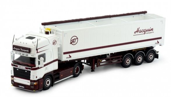 TEK81405 - SCANIA 164 TOPLINE 4x2 avec remorque 3 essieux HACQUIN - 1