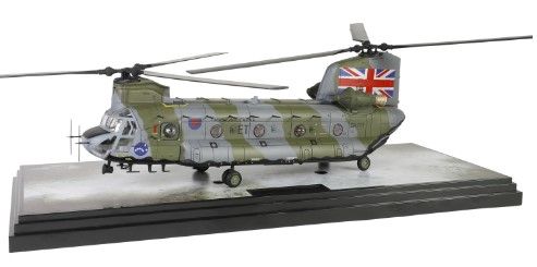 FOV821003A - CHINOOK HC. MK.1 Hélicoptère Anglais – Royal Air Force - 7e Escadron – Task Force – Liban 1984 - 1