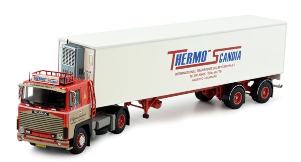 TEK82195 - SCANIA 141 4x2 avec remorque frigo 2 Essieux ANDERSEN P.BJARNE - 1