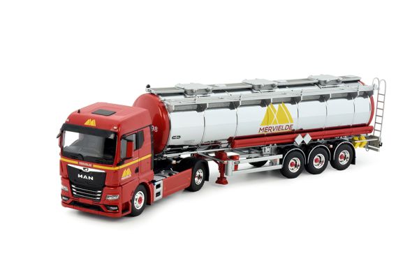 TEK83739 - MAN TGX GM 4x2 avec remorque citerne 3 essieux MERVIELDE - 1