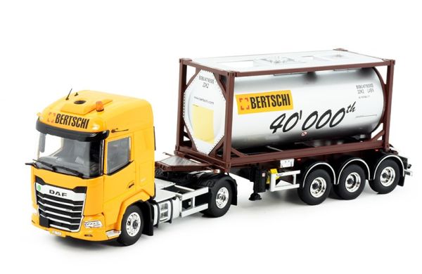 TEK84020 - DAF XF 4x2 avec remorque citerne 3 essieux BERTSCHI - 1