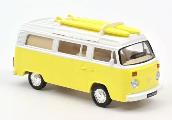 NOREV841101 - VOLKSWAGEN Combi T2b Camper Van 1973 Jaune Jet-car - 1