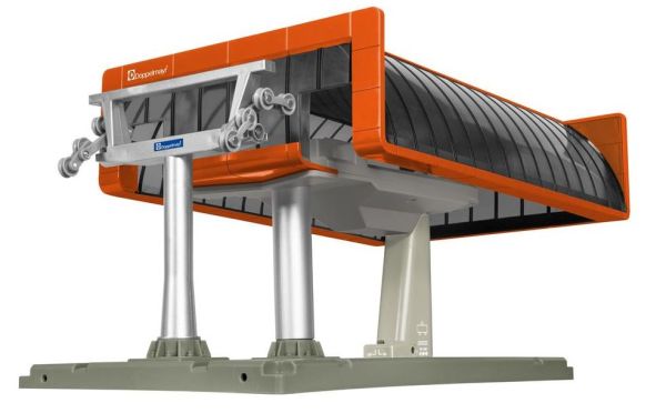 JC84680 - Station D-Line Orange et gris - sans moteur - 1