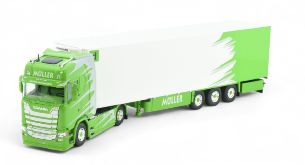 TEK84747 - SCANIA S Highline 4x2 avec remorque frigo 3 essieux MULLER - 1