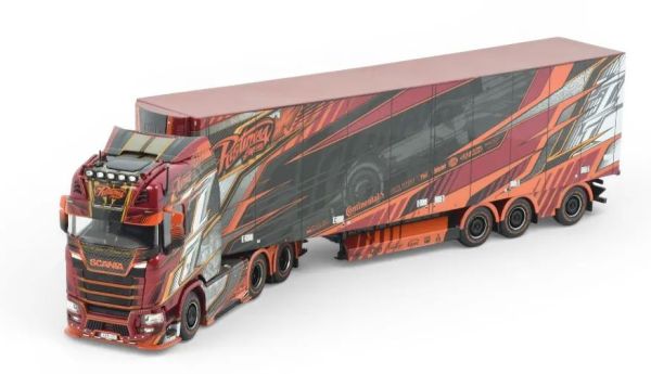 TEK85092 - SCANIA NGS Highline 6x4 avec remorque frigo 3 Essieux RISTIMAA-ICEMAN - 1