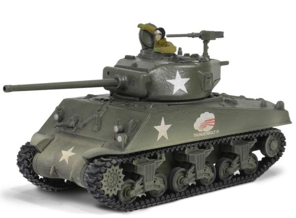 FOV805101 - Char SHERMAN M4A3 Thunderbolt IV 37e Bataillon de chars 4e Division Blindéé - Bastogne 1944 - 1