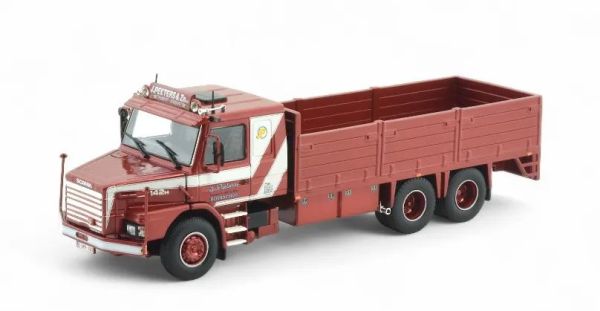 TEK85239 - SCANIA 142 Torpedo porteur benne 6x4 PEETERS - 1