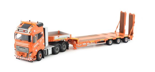 TEK85267 - VOLVO FH04 Globetrotter XL 6x4 avec porte engins 3 Essieux SENN AG - 1