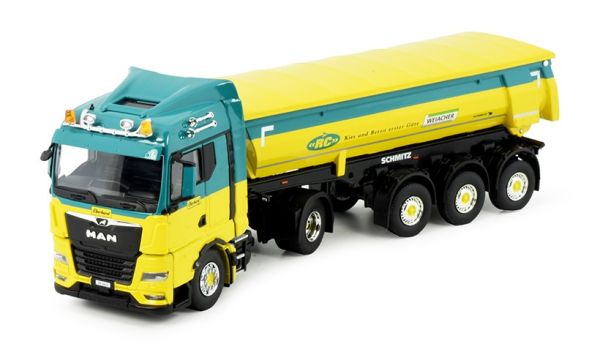 TEK85369 - MAN TGX GM 4x2 avec benne 3 Essieux EBERHARD - 1