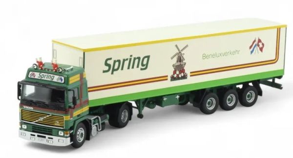 TEK85520 - VOLVO F16 Globetrotter 4x2 avec remorque 3 Essieux SPRING - 1