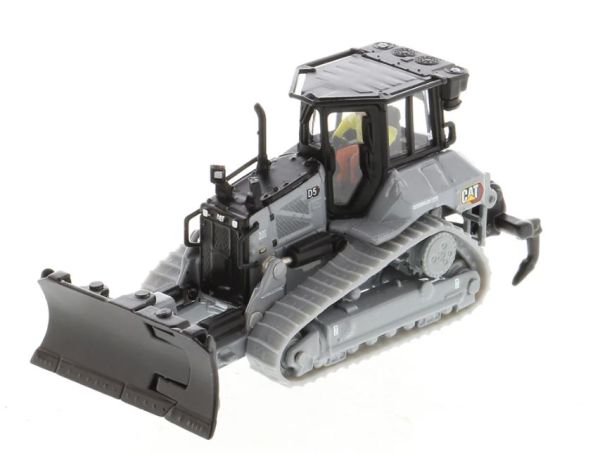 DCM85953BGC - Bulldozer CATERPILLAR D5 LGP gris avec lame rabattable - 100 ans CATERPILALR - 1