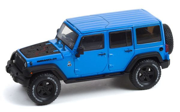 GREEN86198 - JEEP Wrangler Unlimited Édition Black Bear 2016 bleu - 1