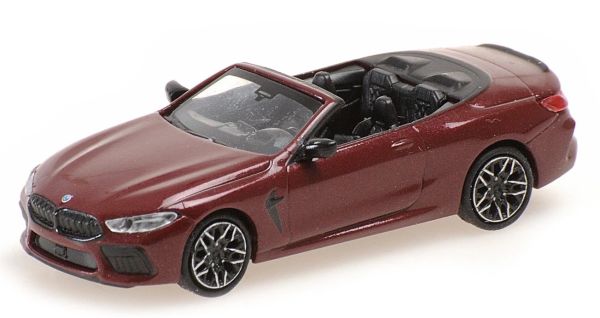 MNC870029034 - BMW M8 Cabriolet 2019 Rouge métallique - 1