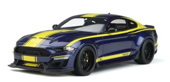 GT871 - SHELBY MUSTANG SUPER SNAKE COUPÉ 2021 bleu - 1