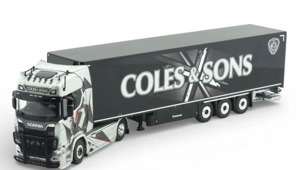 TEK87111 - SCANIA Serie S 4x2 avec remorque 3 Essieux COLES & SON - 1