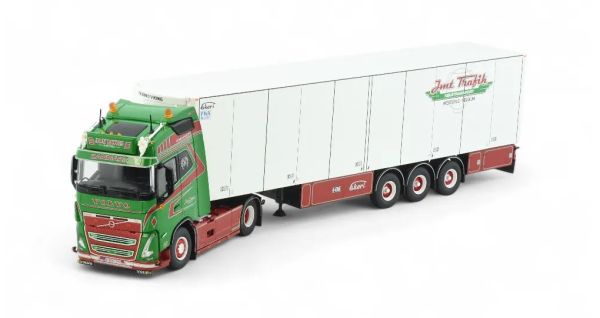 TEK87433 - VOLVO FH05 Globettroter 4x2 avec remorque frigo 3 Essieux JAN MUES - 1