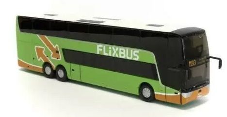 HOL8-1182 - Bus Van Hool Astromega TX Flixbus MUNICH jusqu'à l'aéroport de Stuttgart - 1