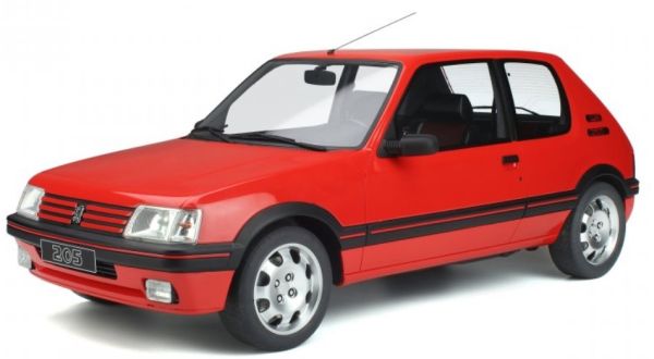 GT800401 - PEUGEOT 205 GTI 1.9 Rouge - 1