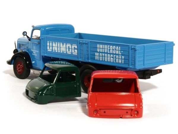 SCHUCO - Camion 4x2 MERCEDES-BENZ L6600 AG WERK GAGGENAU - 1/43