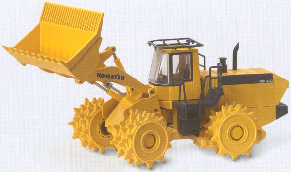 CON2437 - Compacteur pied mouton KOMATSU WF 450-3 - 1