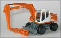 CON2905/06 - Pelle TEREX ATLAS 1504 sur pneus avec bec preneur - 1