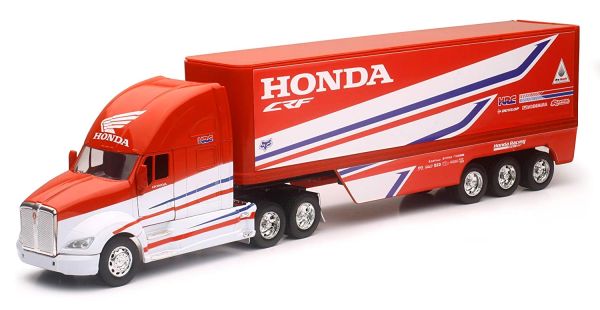 NEW10893 - KENWORTH avec remorque 3 essieux – Team HONDA HRC - 1