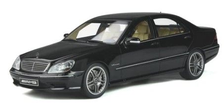 OT846 - MERCEDES BENZ W220 S65 AMG Noir - 1