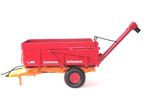 REP68 - Benne BRIMONT BB8 équipé d'une visse de déchargement - 1