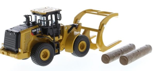 Diecast Masters 85986 - Caterpillar 950M Wheel Loader como Llavero, Metal detallado Cat vehículo de construcción, Aprox. 3,5 x 2 x 2 cm