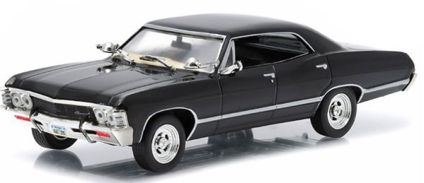 GREEN86443 - CHEVROLET Impala Sport sedan 1967 Noire - 1