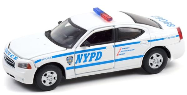 GREEN86603 - DODGE Charger LX 2006 Police de New York de la série CASTLE 2009-2016 - 1
