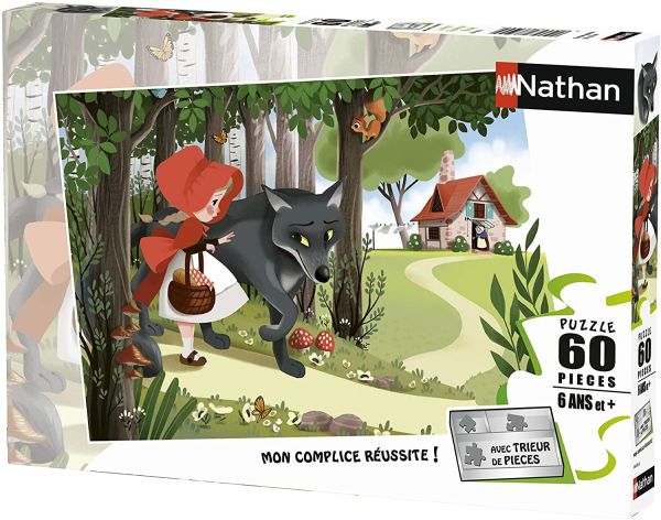 NAT86636 - Puzzle 60 Pièces Le petit Chaperon rouge - 1